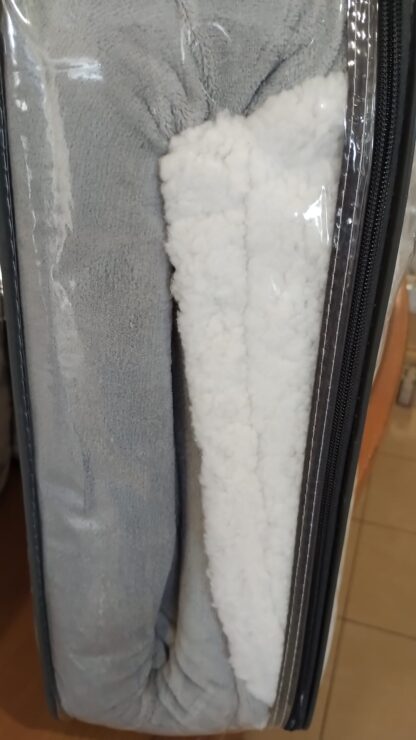 COPERTA PILE C/PELLICCIA SHERPA - immagine 2