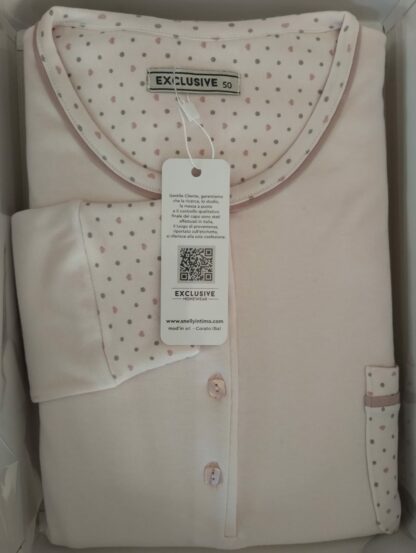 PIGIAMA COTONE CALDO CL207 - immagine 2