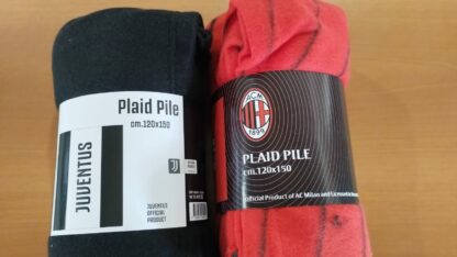 PLAID PILE 120x150 JUVE MILAN