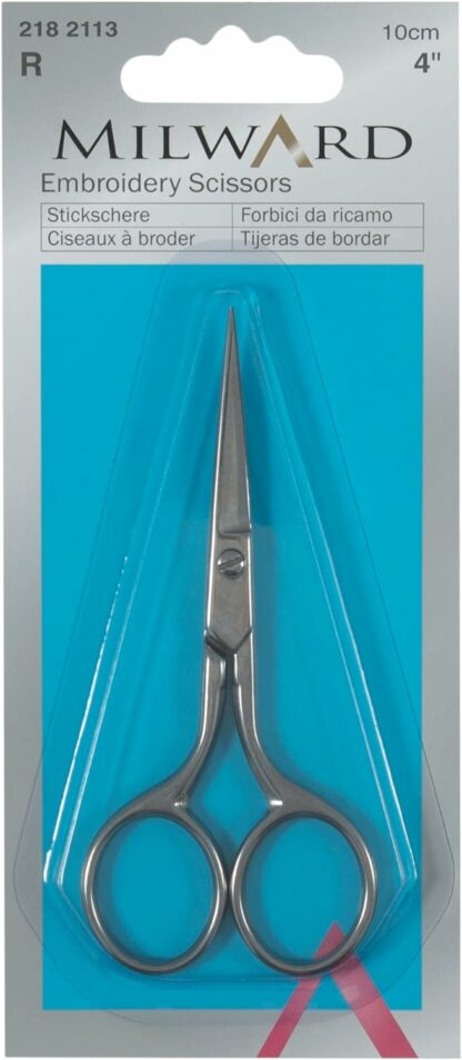 FORBICI RICAMO ACCIAIO MILWARD