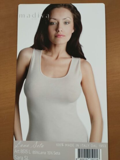 CAMICIOLA LANA 85% SETA 15% SARA SL