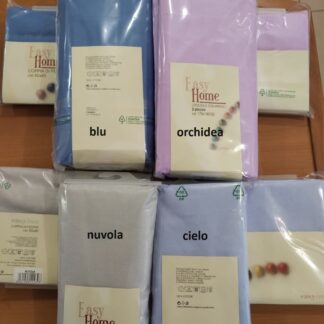 LENZUOLO P/COT. 1P C/ANG. EASY HOME