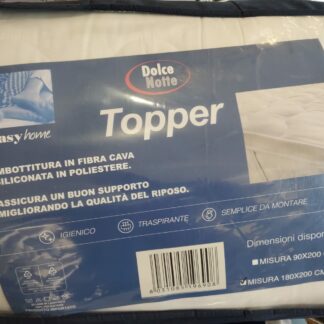 TOPPER IN MICROFIBRA EASY HOME