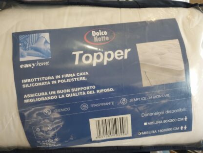 TOPPER IN MICROFIBRA EASY HOME