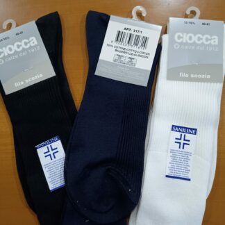 CALZA COT. CORTA SANITARIA 317/1