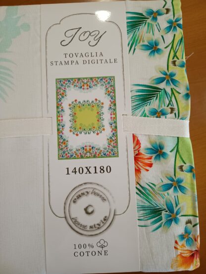TOVAGLIA COT. STAMP. 140x180 JOY SUMMER - immagine 3