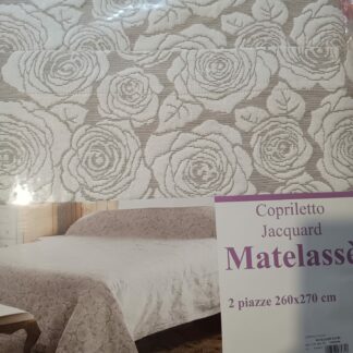 COPRILETTO JAC. MATELASSE' 2P