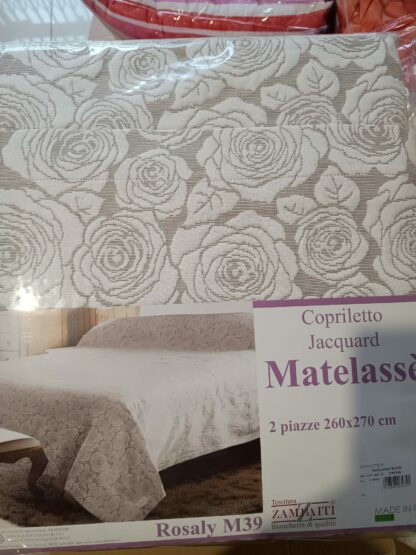 COPRILETTO JAC. MATELASSE' 2P