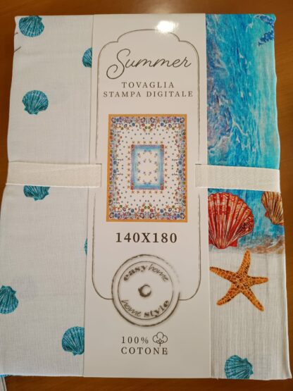 TOVAGLIA COT. STAMP. 140x180 JOY SUMMER - immagine 6