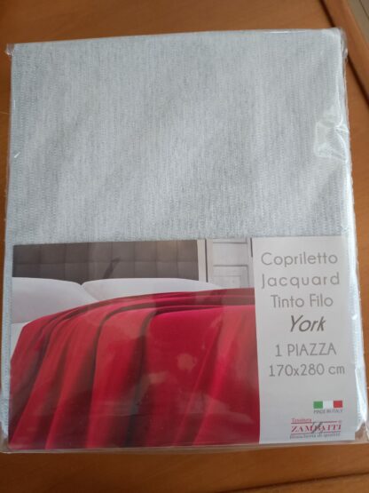 COPRILETTO TINTO FILO T.U. 1P YORK - immagine 3