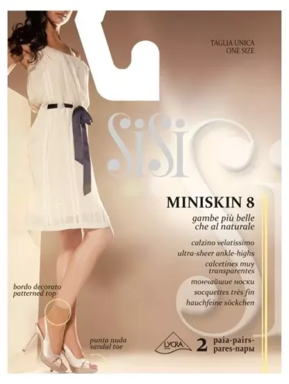 CALZINO DONNA MINISKIN 8