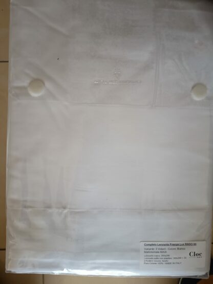 COMPLETO LENZ. RASATELLO COT. FIRENZE LUX
