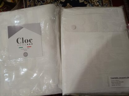 COPRILETTO JACQUARD 2P CLOE LINK
