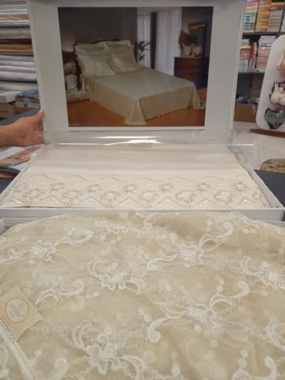 COORD. LETTO IN PIZZO REBRODE' 2P OSLO